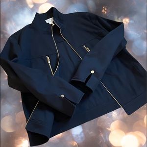 St John Sport by Maria Gray BLACK JACKET Size P LIKE NEW!!